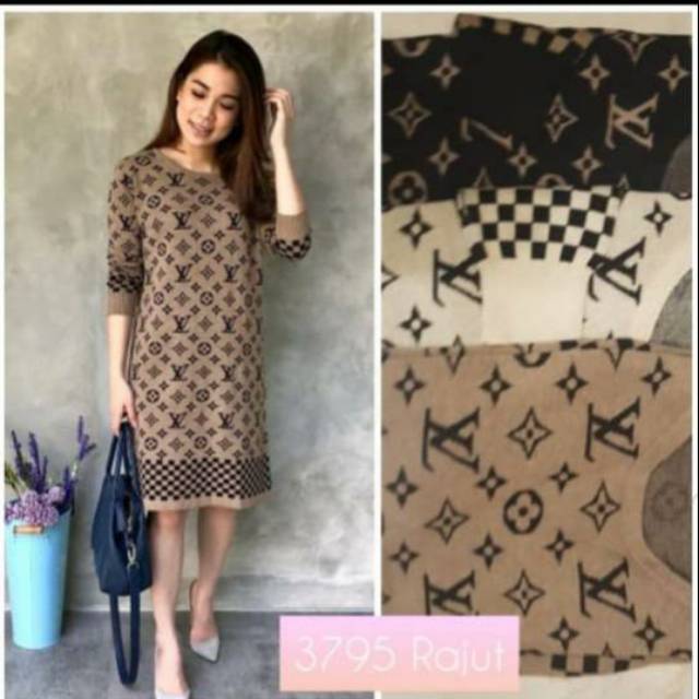 Dress/Sweater LuV Rajut Import (3795/3816)