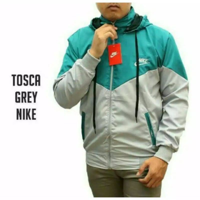 Jaket parasut pria waterproof keren / Jaket Nike