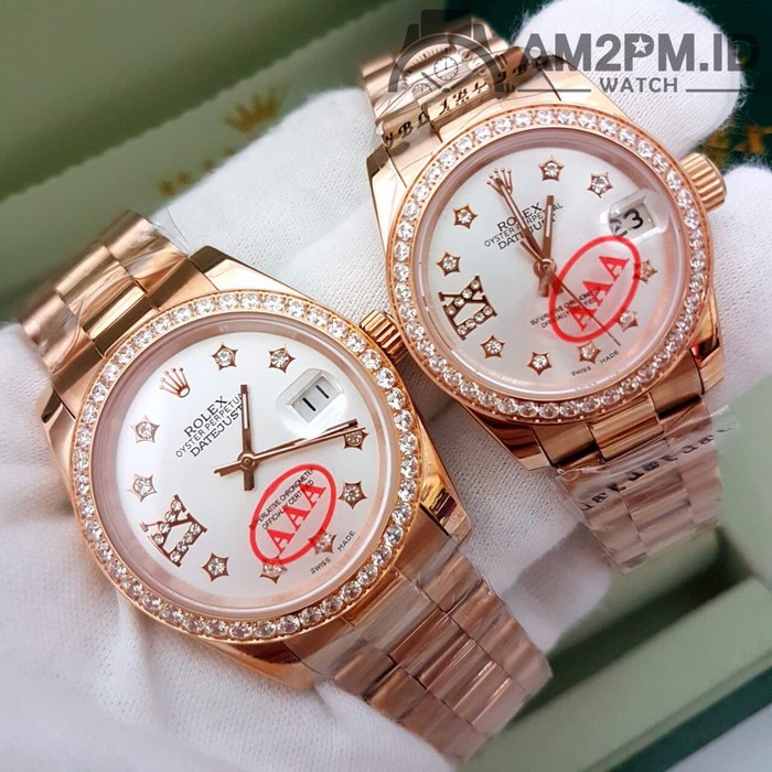 Suplier Rolex Oyster Perpetual Datejust Pearl Woman Auto Rose Gold