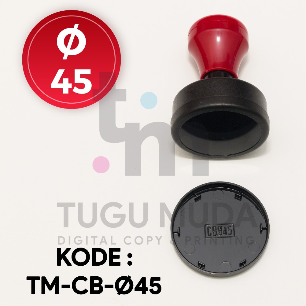 

Gagang Stempel Flash BULAT/LINGKARAN D45 (∅45mm) - TM-CB-DIAMETER 45