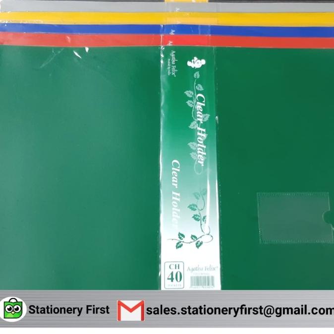 

BAYAR DITEMPAT Clear Holder/ Display Book Felix F4 (Folio) 40 lembar EKSLUSIF Kode 1272