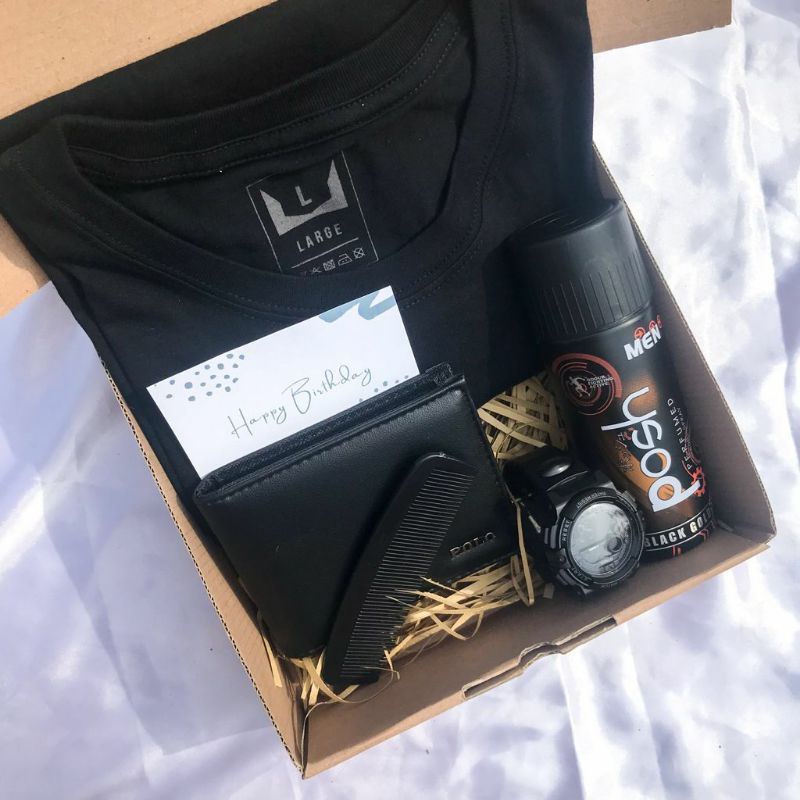 HAMPERS GIFT BOX KADO COWOK/HAMPERS COWOK/KADO ANNIVERSARY/KADO ULTAH/KADO GRADUATION