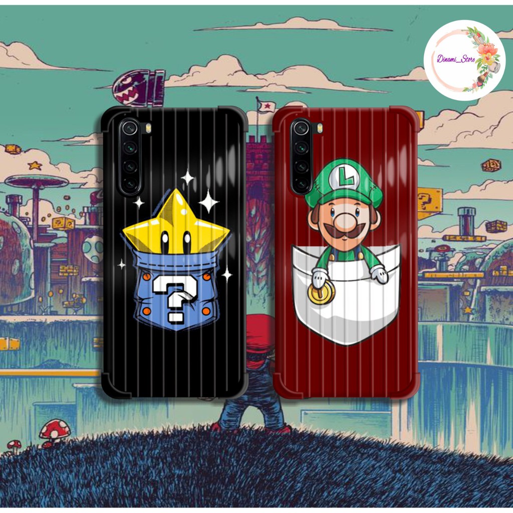 softcase Mario bros Oppo A3s A1k A5 A9 2020 A7 F9 A5s A31 A52 A92 A37 A53 A83 F1s F11  Pro DST22