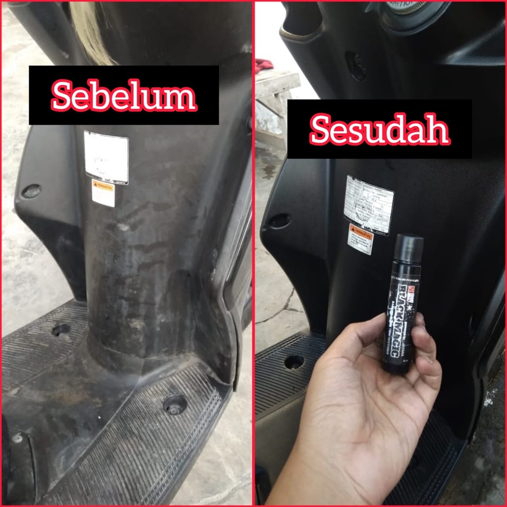 Penghitam body motor permanen VIP BLACK