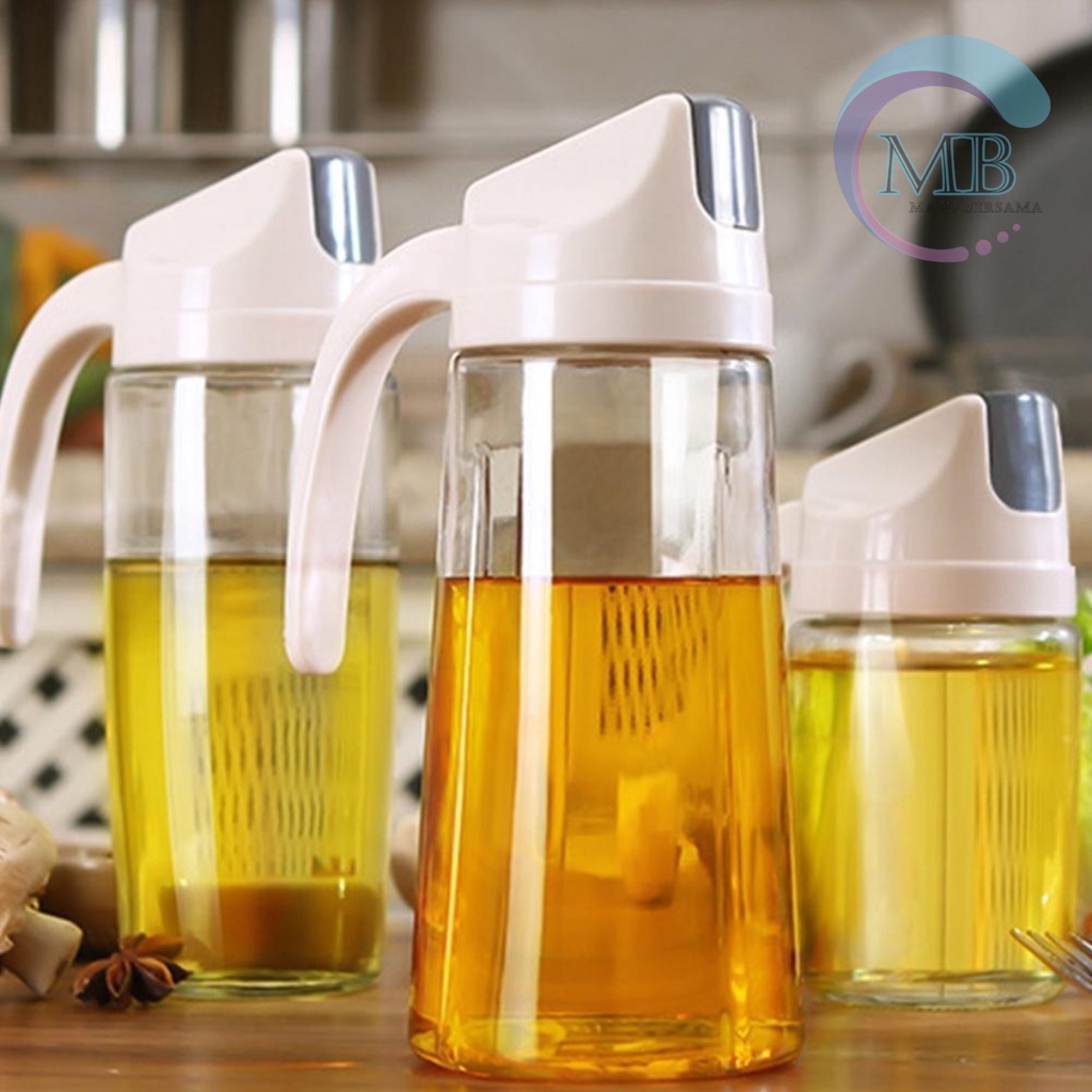 RT97 BOTOL KACA MINYAK GORENG KECAP CUKA OIL VINEGAR BOTTLE 360ML MB3005