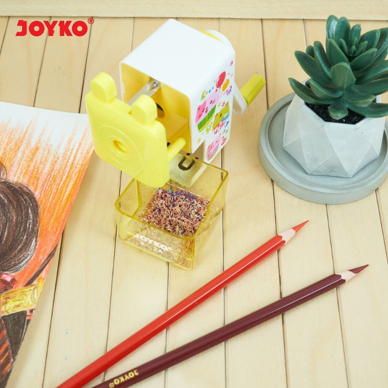 

serutan meja rautan putar sharpener joyko