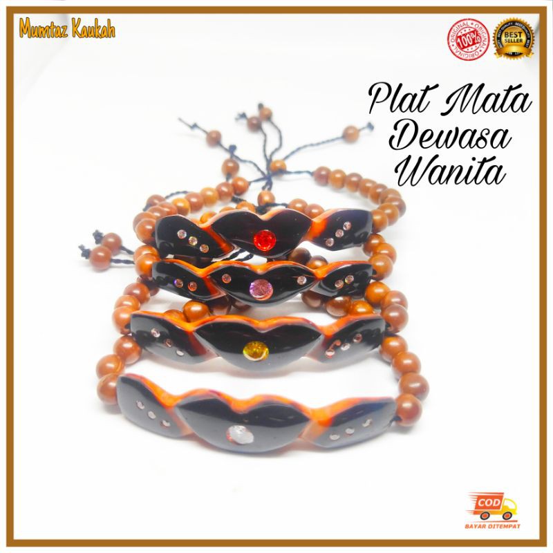 Gelang kokka koka plat mata love / gelang kaukah kaokah cewek kaoka kauka original kokah kokkah