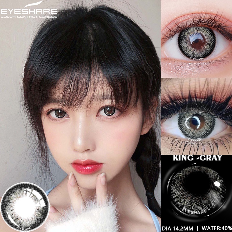 [✅COD] BEAUTYEYE SERIES Lensa Kontak Berwarna Alami Misterius / Lensa Kontak Warna Alami Grey Softlens Mata Normal Natural Soflens Cokelat Minus 0.00 Soflen Model Terbaru 2023