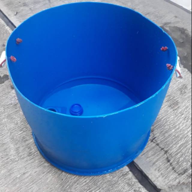Tempat Sampah Plastik, Drum Tebal Kapasitas 100 Liter