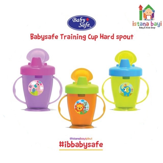 Baby Safe Cup Hard Spout 210 ml - Baby Safe Botol Minum anak/baby safe botol/peralatan Mpasi AP006