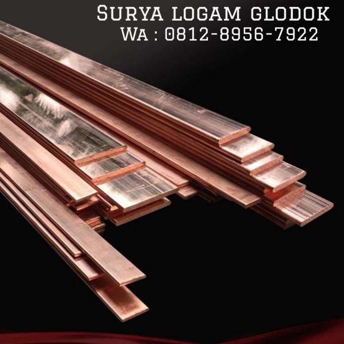 

Plat Strip Busbar Tembaga 4Mm X 30Mm X 500Mm