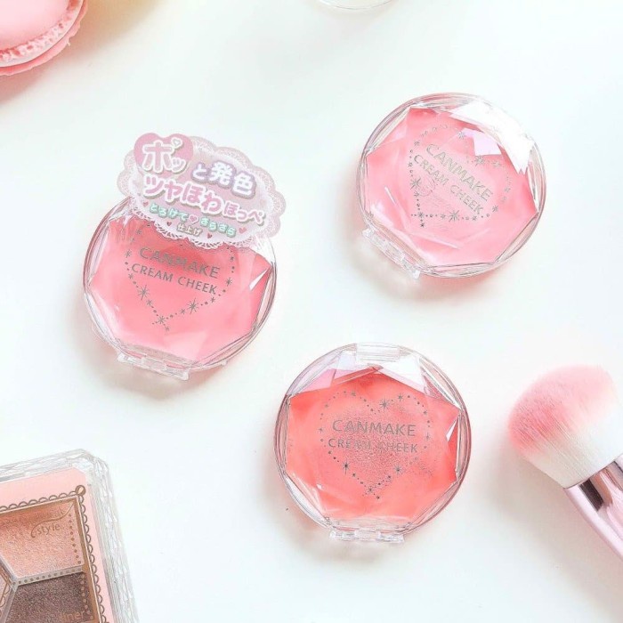 CANMAKE Cheek Cream Blush CL06 Clear Peach Sugar - No 14