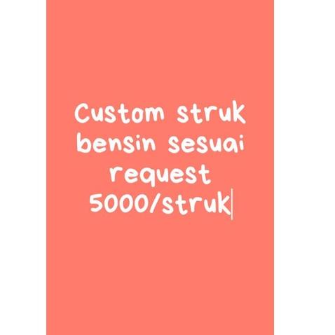 

{H-OPO} {♫} Cetak Struk Custom Sesuai Request {✮✮✮✮✮}