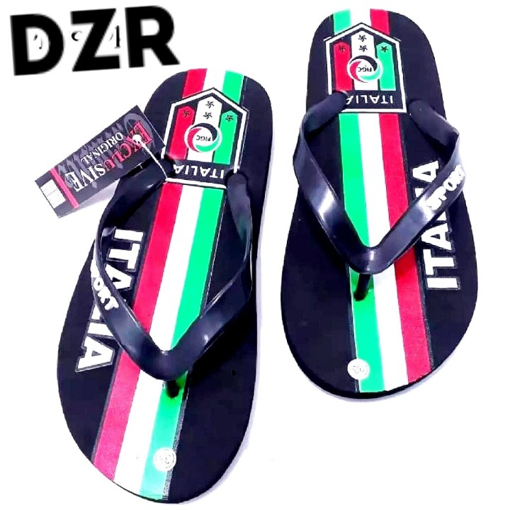 sandal jepit pria sport motif italy/sandal jepit pria terbaru dan termurah