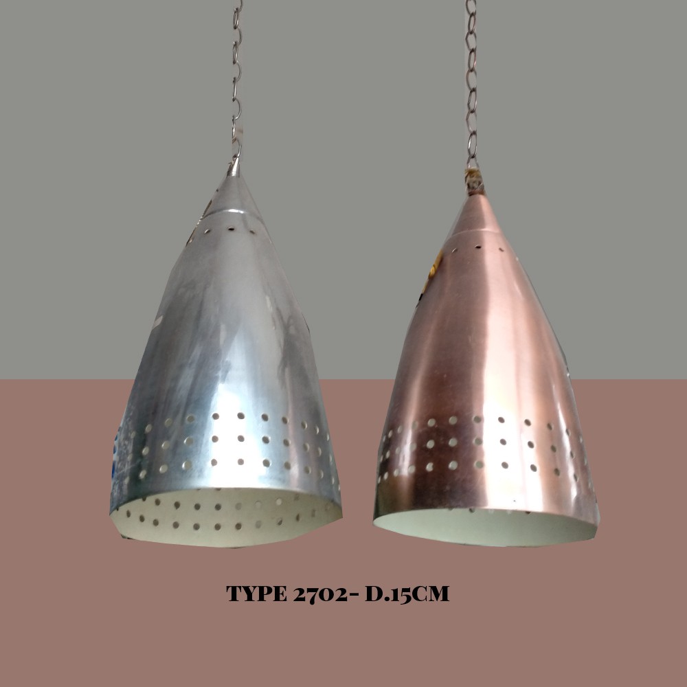 LAMPU GANTUNG CAFE / RUANG MAKAN STAINLESS 2702 SINGLE PENDANT