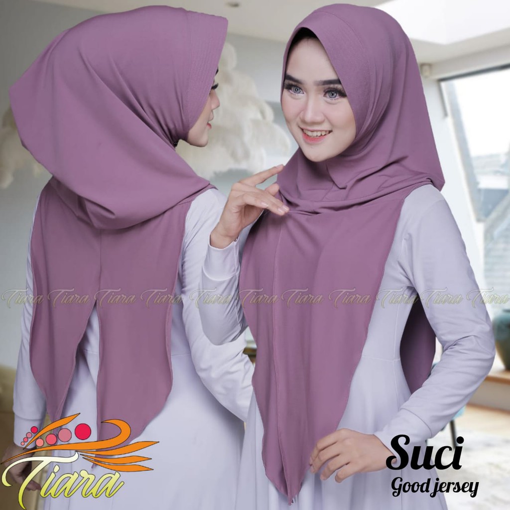Jilbab Instan Hoodie Suci Ori Tiara Hijab