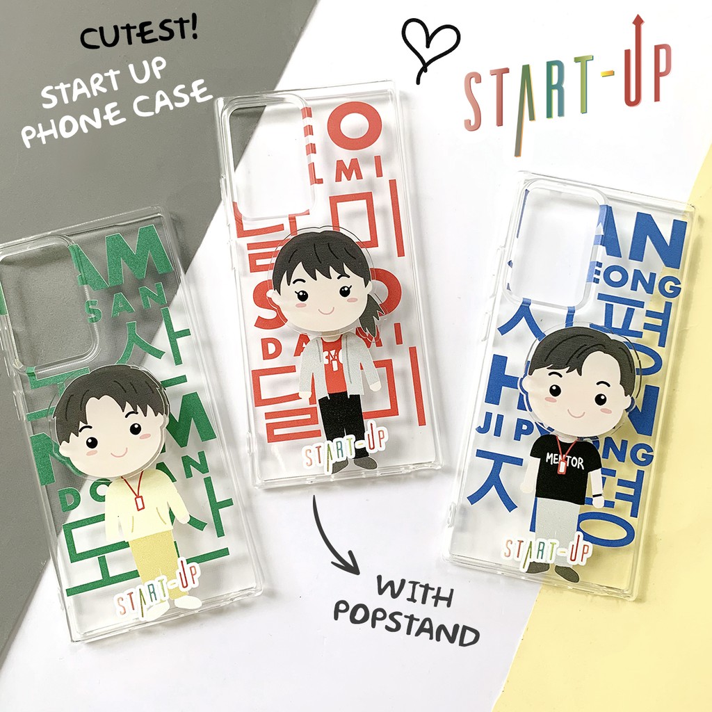 Casing popstand griptok start up sandbox kdrama drama korea lucu softcase