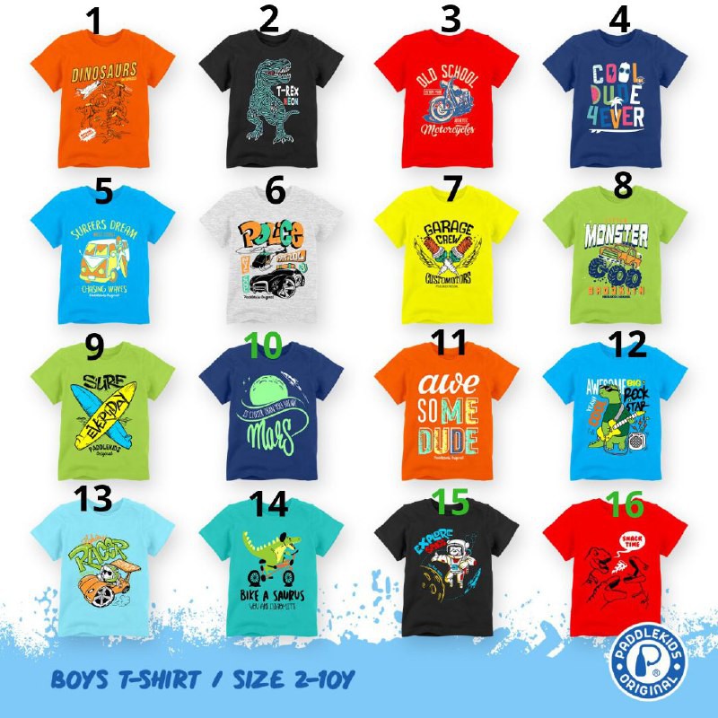  Kaos  Anak  Cowok Size  2  10T Shopee Indonesia