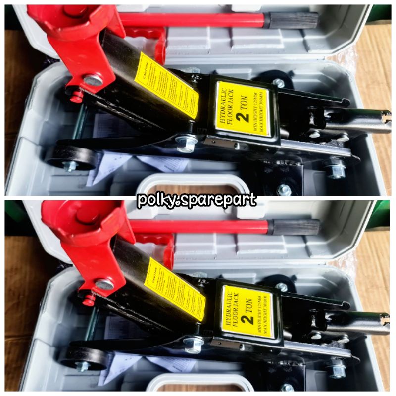 POLKYSPAREPART DONGKRAK BUAYA 2 TON HYDRAULIC JACK HIDROLIK