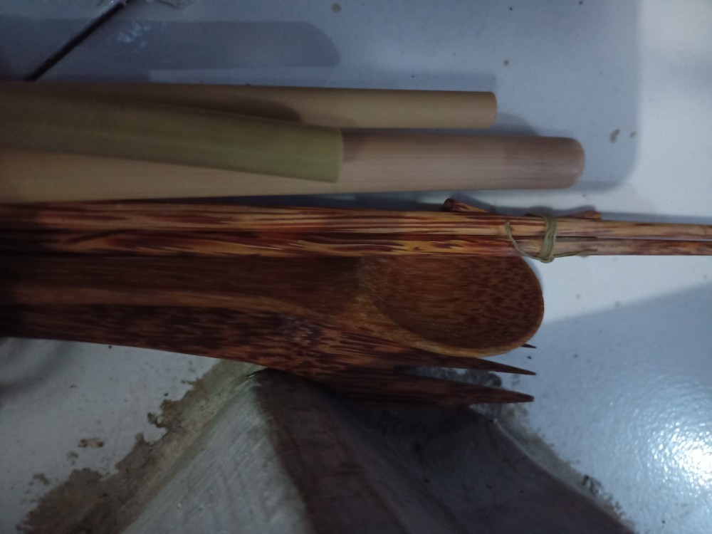 Piring Kayu Persegi Panjang