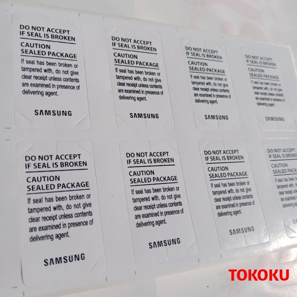 

Unik STIKER SEGEL DUS SAMSUNG NEW ORIGINAL Berkualitas