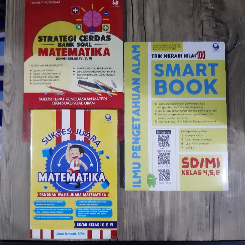 

SUKSES JUARA & STRATEGI MATEMATIKA KELAS IV V VI SD