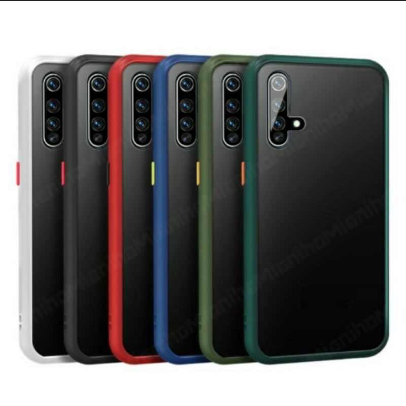 Casing Hard Soft Case Realme X3 SuperZoom Aero Translucent Softcase