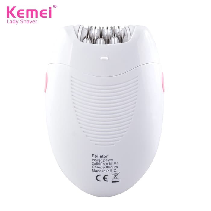 Kemei KM - 6199A Dual Heads Electric Epilator Hair Remover 2 in 1