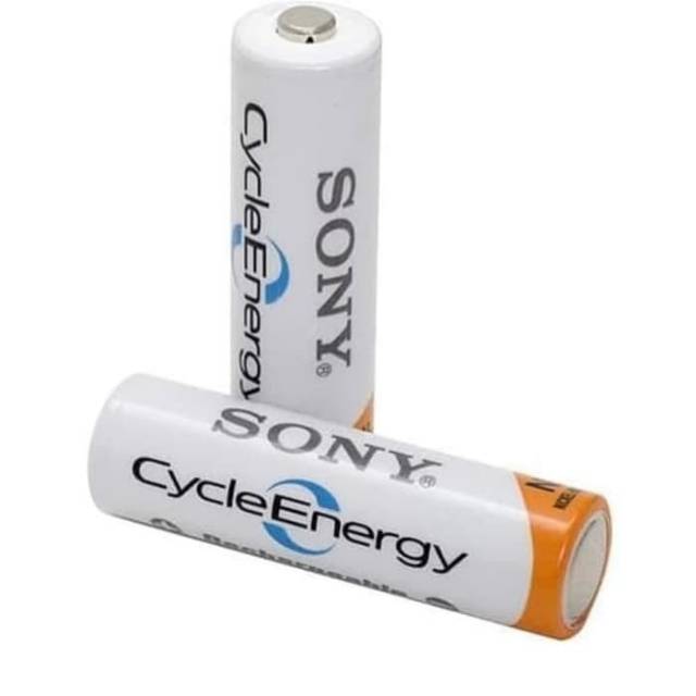 battery Sony Type AA 4600mAh cyrcle energy baterai recharge