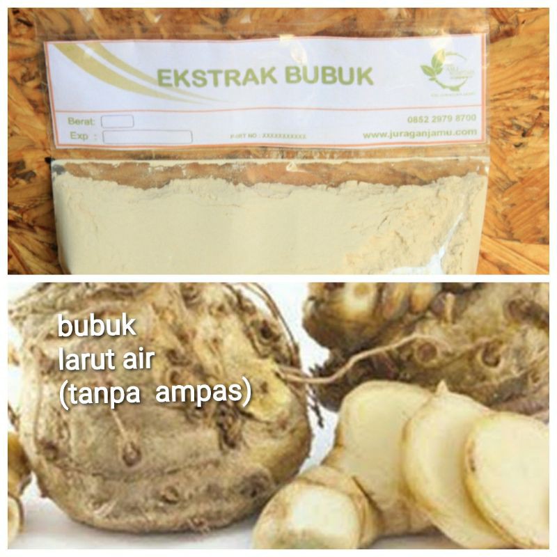 

Temulawak ekstrak Bubuk serbuk / curcuma / temu lawak