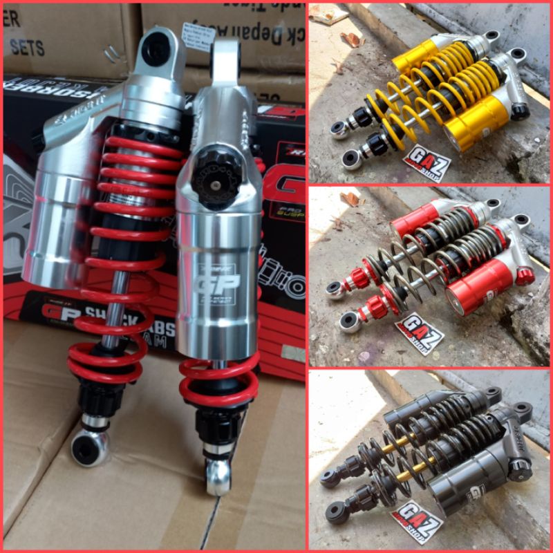 Ride IT Shock Tabung GP 277 Double Klik Shockbreaker Skok Belakang CB GL Bebek megapro