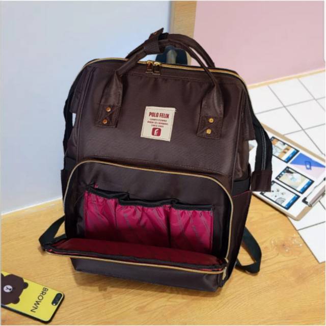 Durable tas perlengkapan bayi diaper bag