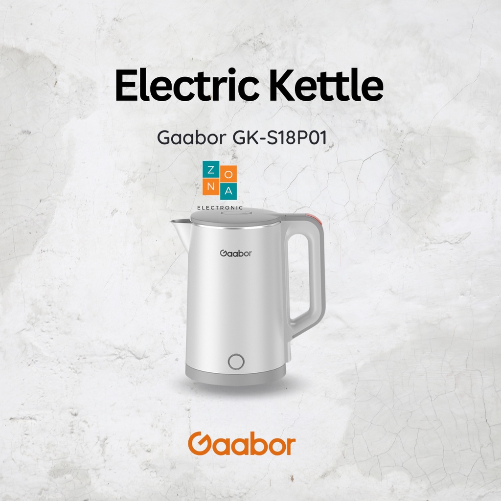 Jual Gaabor Kettle Electric L Digital Teko Pemanas Air Electric Gk S P Shopee Indonesia