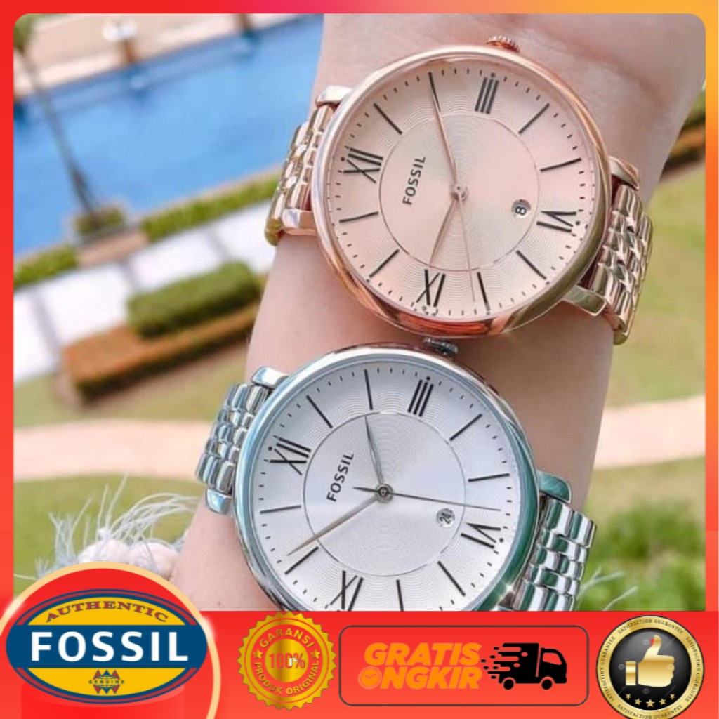 JAM TANGAN FASHION WANITA FOSSIL JACQUELINE ES 3435