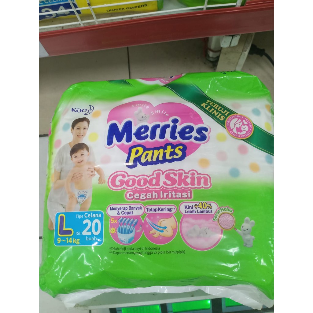 MERRIES PANTS GOOD SKIN L 20