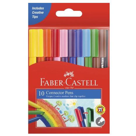 

Connector Pen Faber Castell 10 Warna