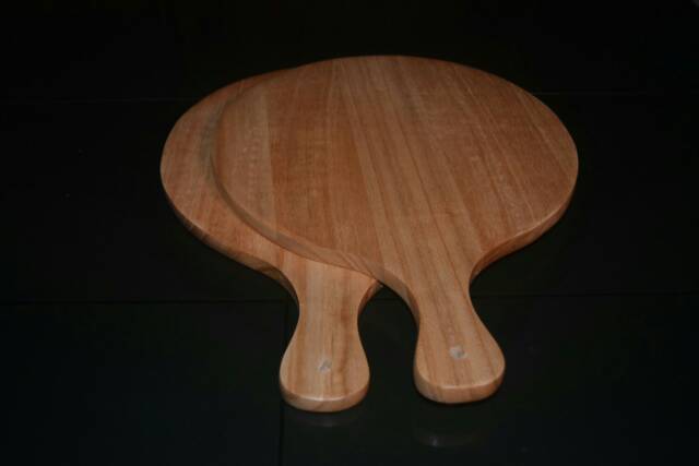 Talenan Kayu 25cm PIZZA MAHONI / Wooden Cutting Board PIZZA MAHONI 25cm