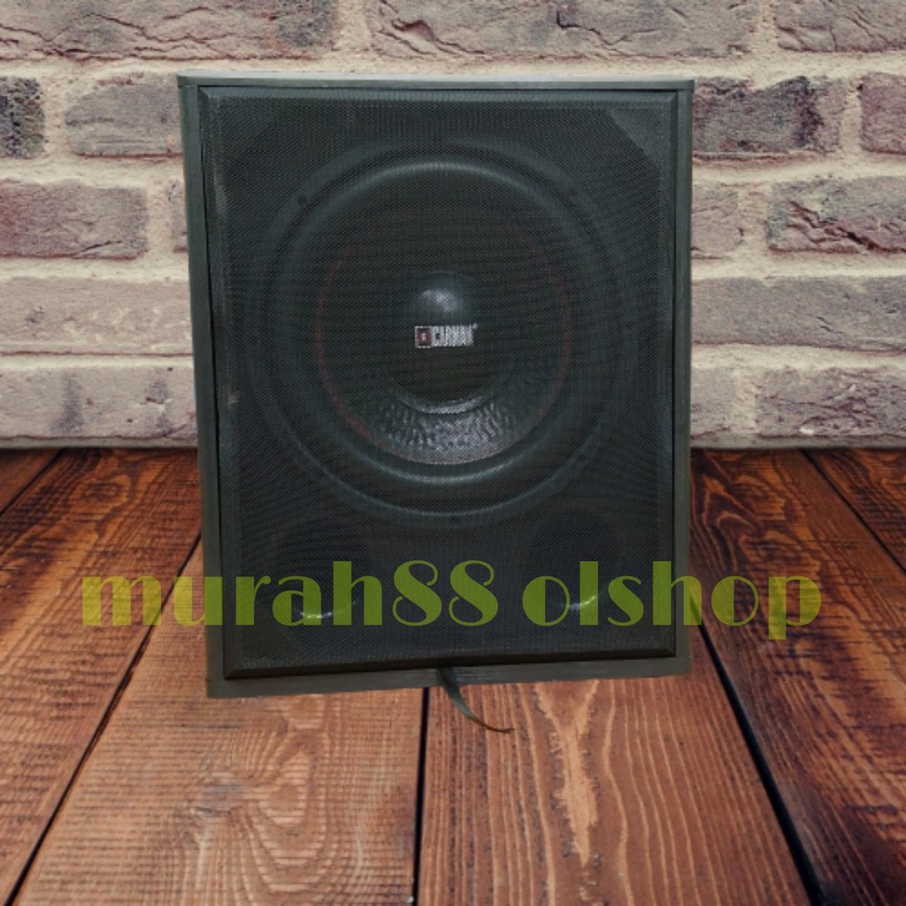 subwoofer aktif 12 inch carman suara bass nya menggelar