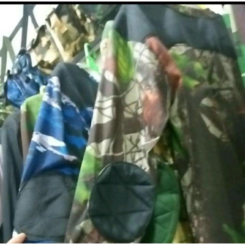 kaos loreng tentara/kaos Doreng Panjang/kaos loreng lengan panjang