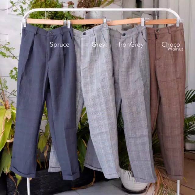 B*RSHKA BUTTON BASIC PANTS