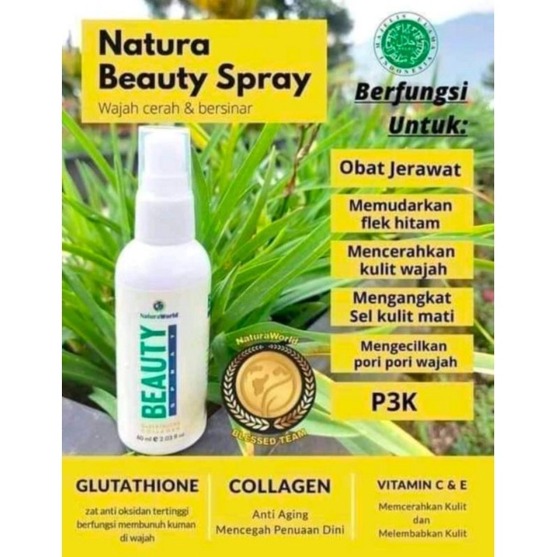 NaturaNatura beuty Natura beuty sprayNatura beauty spray 100% originalNatura beauty spray 100% origi