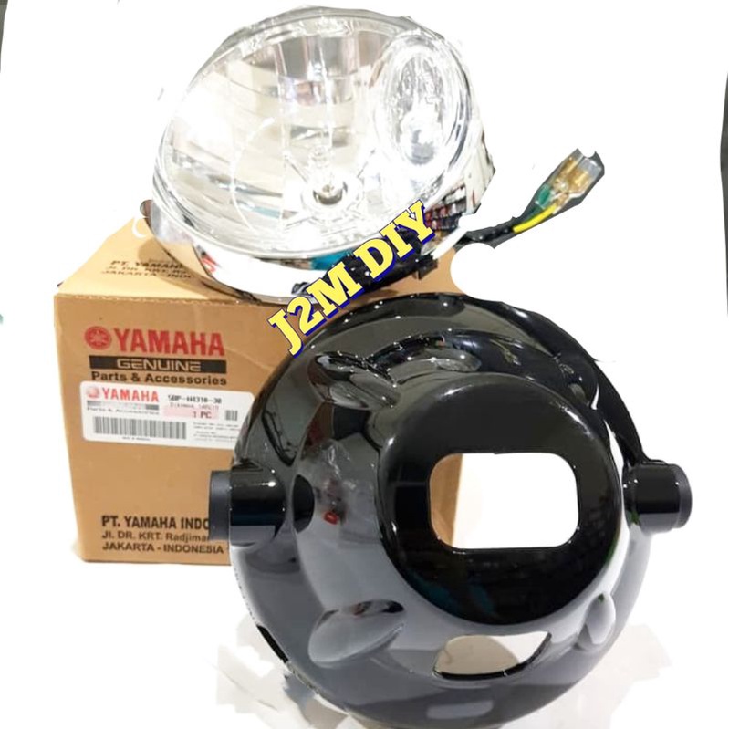 lampu depan rx king bulat original