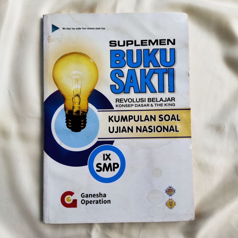Suplemen Buku Sakti 9 SMP bimbel ganesha operation (go)