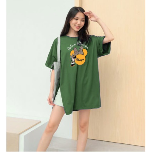 Kaos Wanita Animal Kingdom Jumbo Belah Samping/TERBARU!!!/kaos wanita