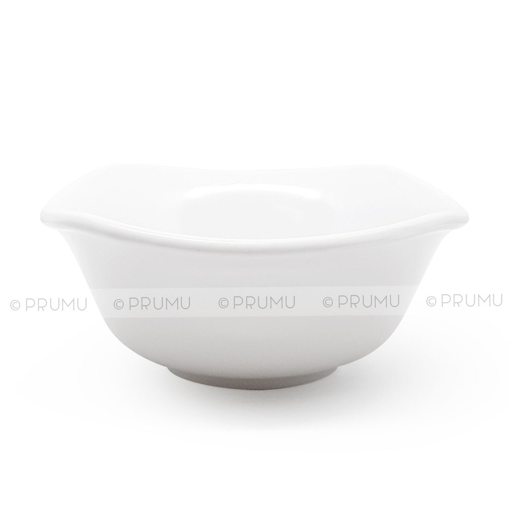 Mangkok Persegi 6,5 Inch - Mangkok Melamin - Mangkok Saji - Unica A6307