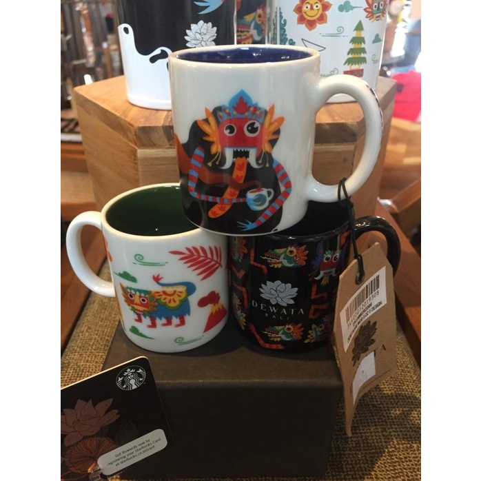 Mug Gelas - Gelas Espresso Starbucks Dewata 3Pcs