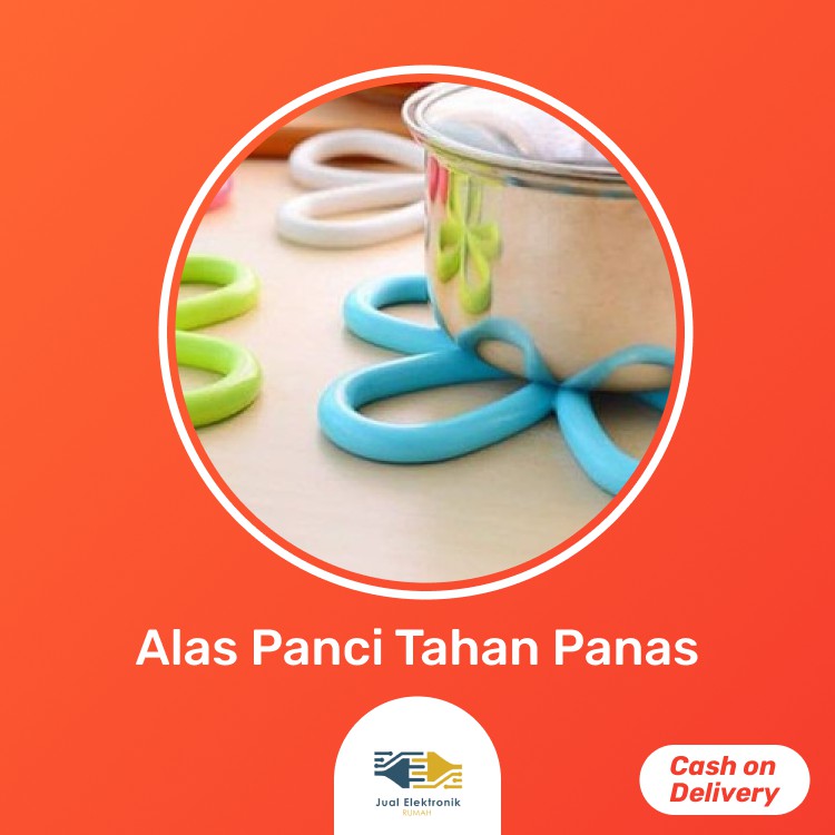 Alas Panci Tahan Panas Tatakan Anti Panas Panci Piring Mangkuk - RANDOM