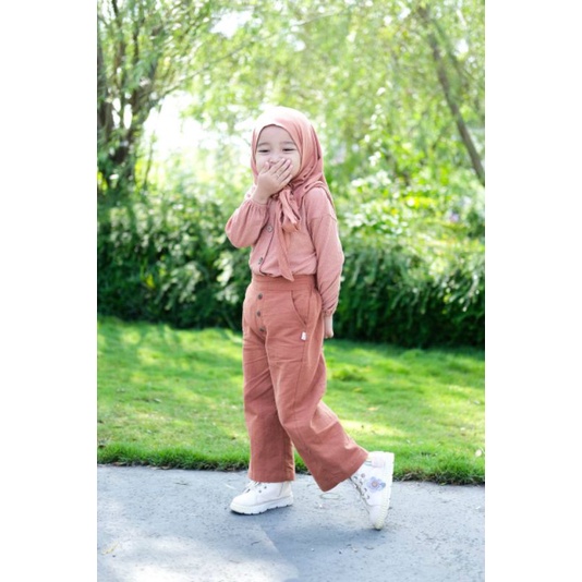 Afsheenastore Celana panjang Anak Zaara Kulot