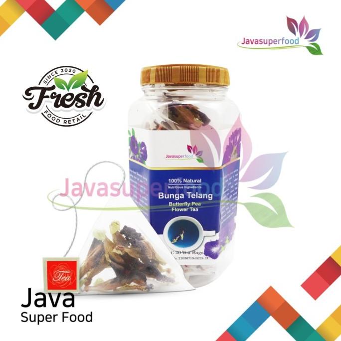 

(BISA COD) Teh Bunga Telang / 100% Butterfly Pea Flower Tea 20gram SALE Kode 98