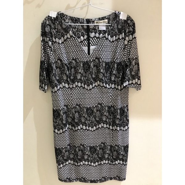 DRESS BROKAT ELEGAN / BAJU PESTA